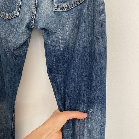 Citizens of Humanity Vintage Y2K Low Rise Mid Blue Tapered Jeans Size 25 - Picture 16 of 16